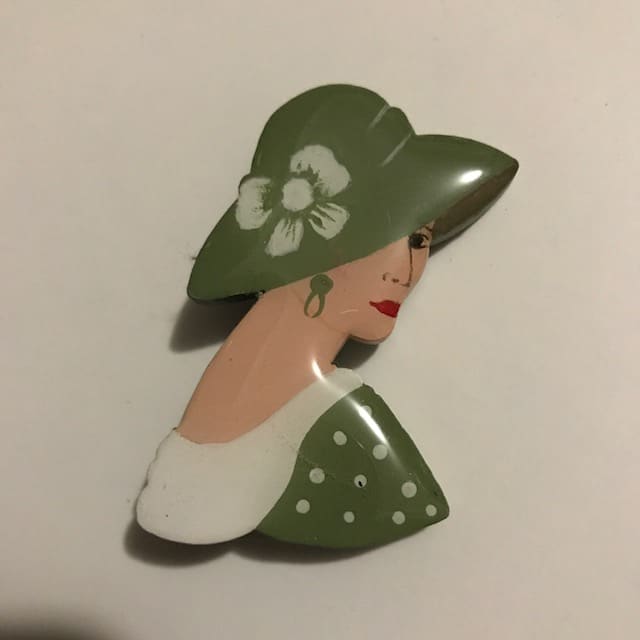 Petite Penelope GREEN - Wild Brooches