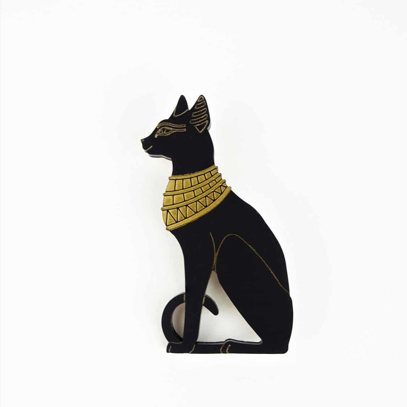 Egyptian Goddess Cat Wild Brooches