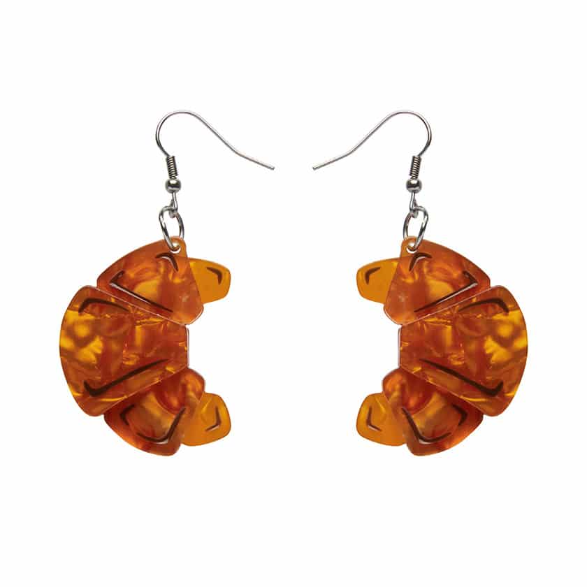 Le Croissant drop hook earrings - Wild Brooches