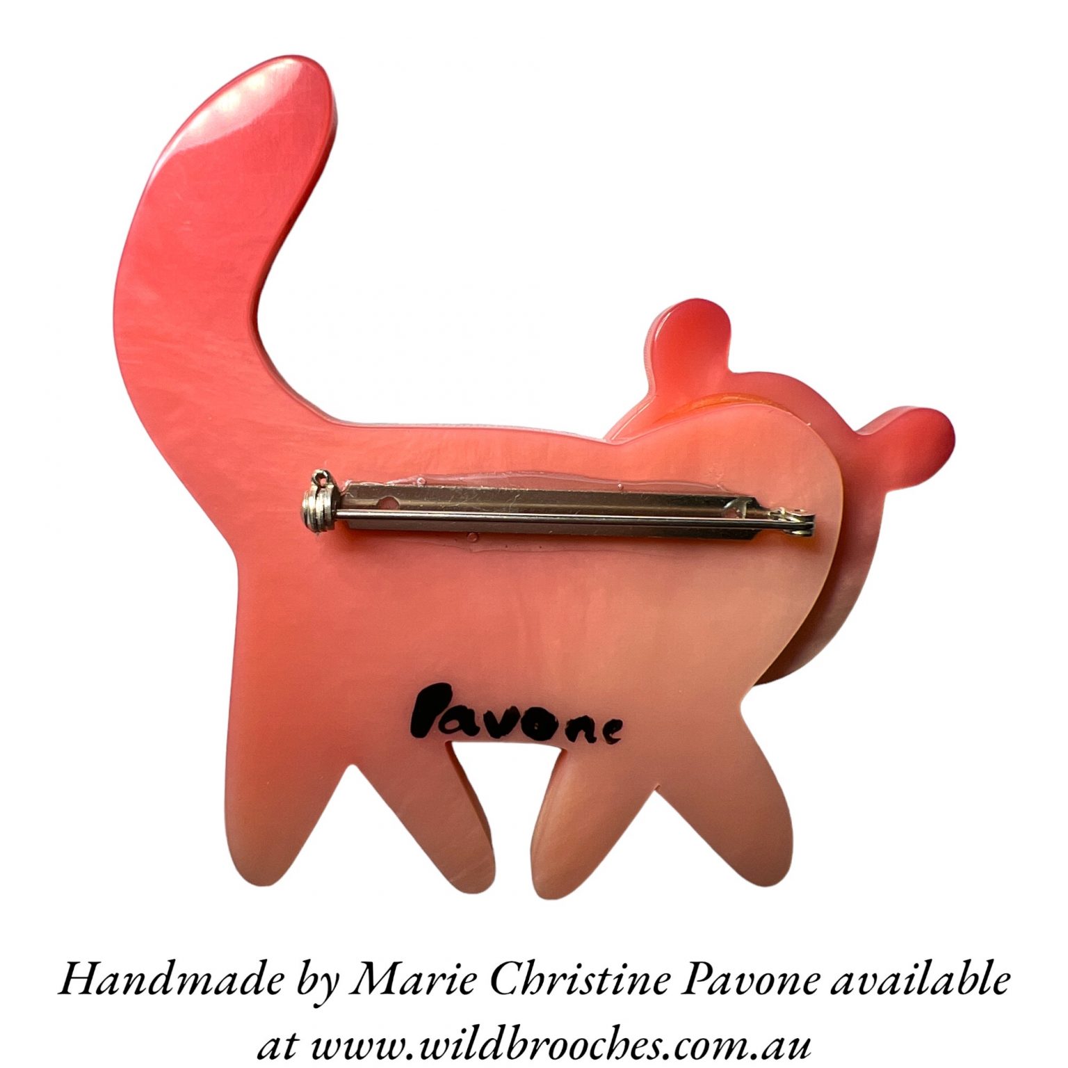 Cachou Cat Rose Wild Brooches