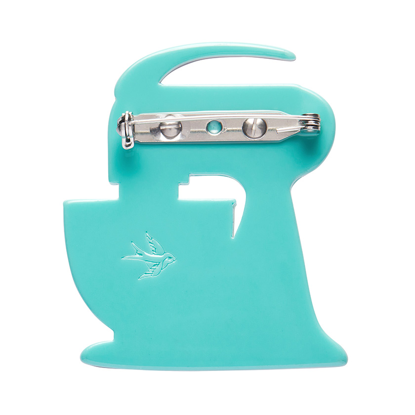 Spin me right round (blue stand mixer) brooch 2023 Wild Brooches