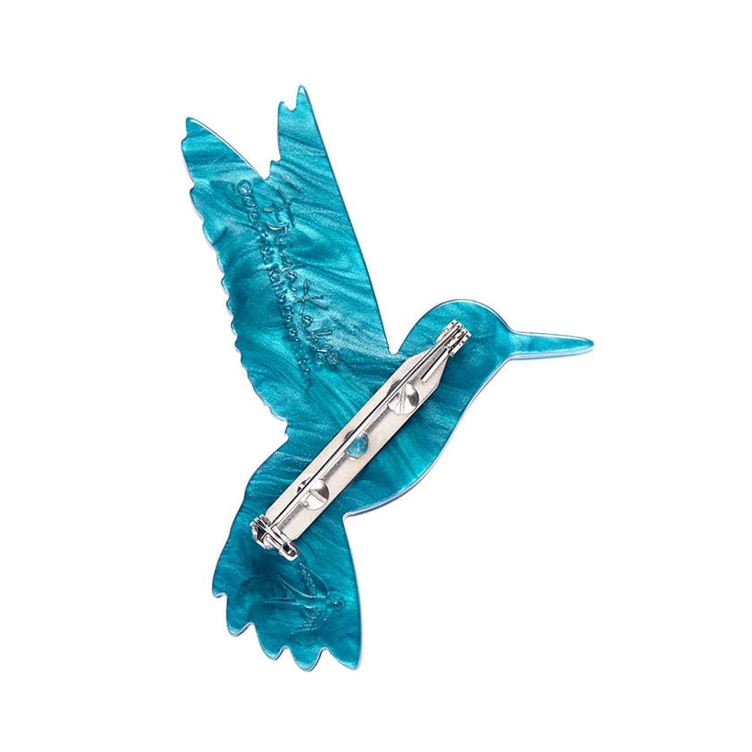 Fridas Hummingbird brooch 2024 - Wild Brooches