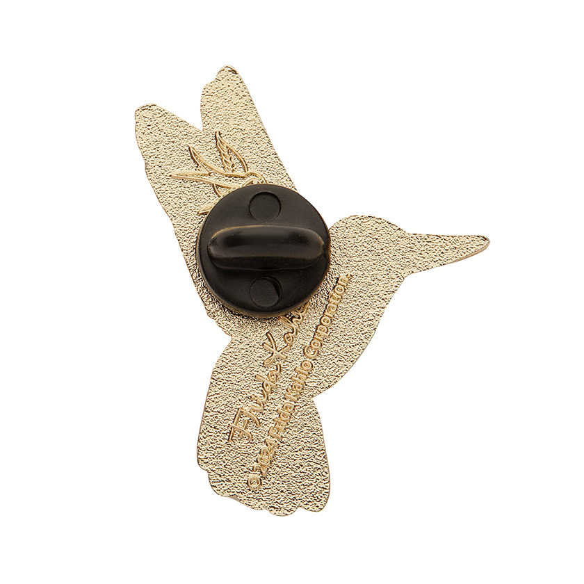 Frida's Hummingbird enamel Pin - Wild Brooches